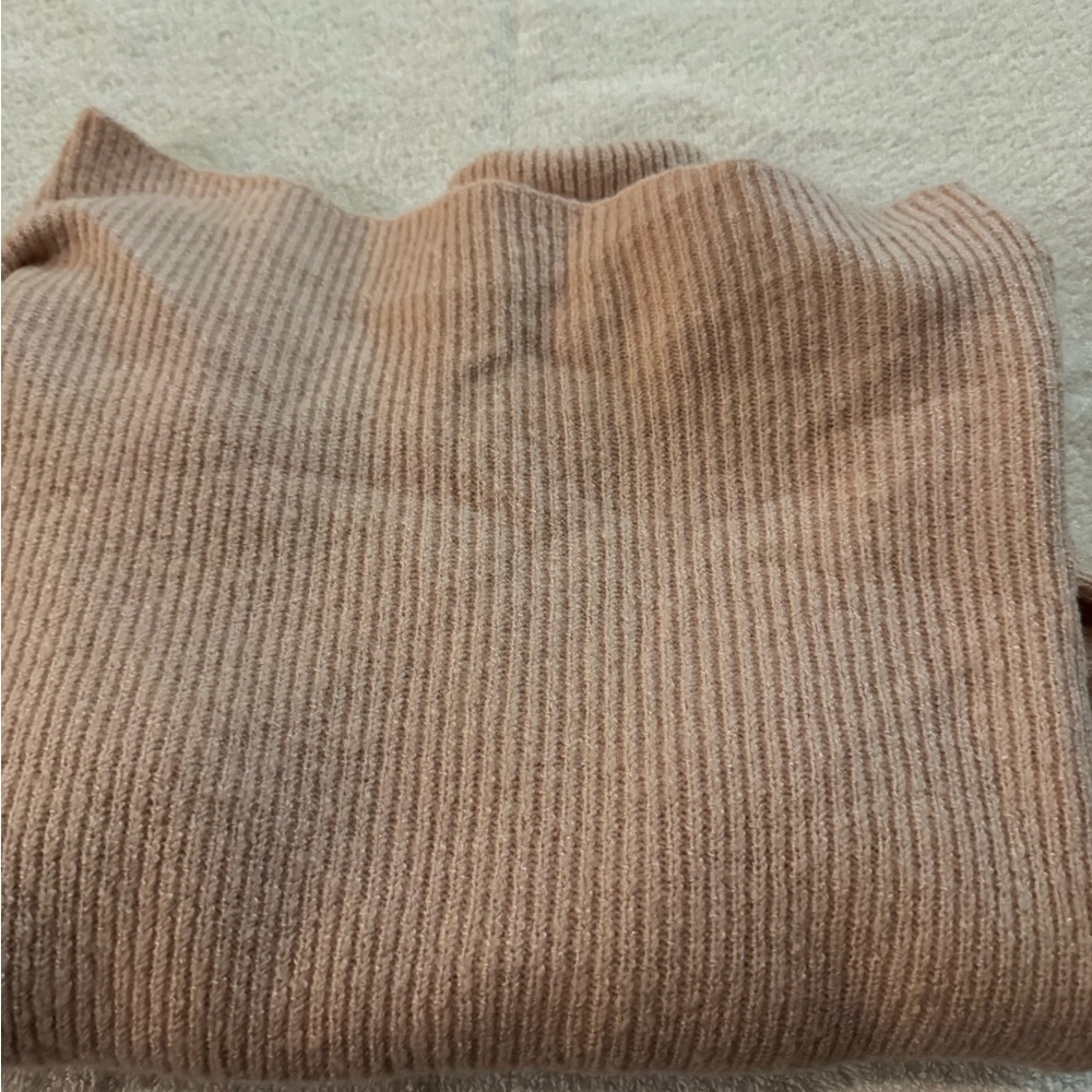 Treasure & Bond Ribbed One Shoulder Sweater - light pink - Picture 5 of 5